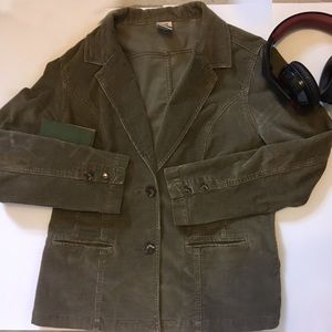 Faded Glory Corduroy Stretch Jacket in Brown